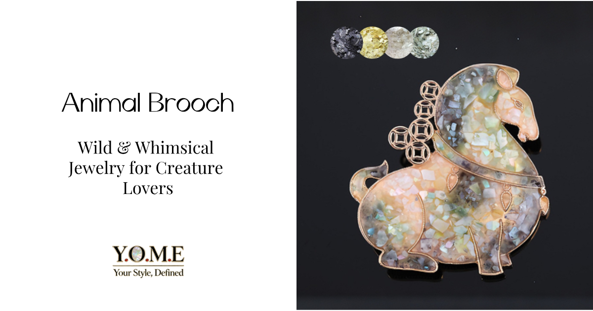 Animal Brooch: Wild & Whimsical Jewelry for Creature Lovers
