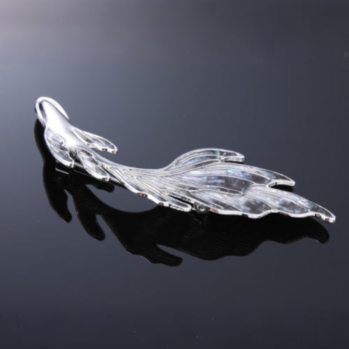 mother of pearl,nacre shell brooch＆ Koi Fish shaped Brooch  