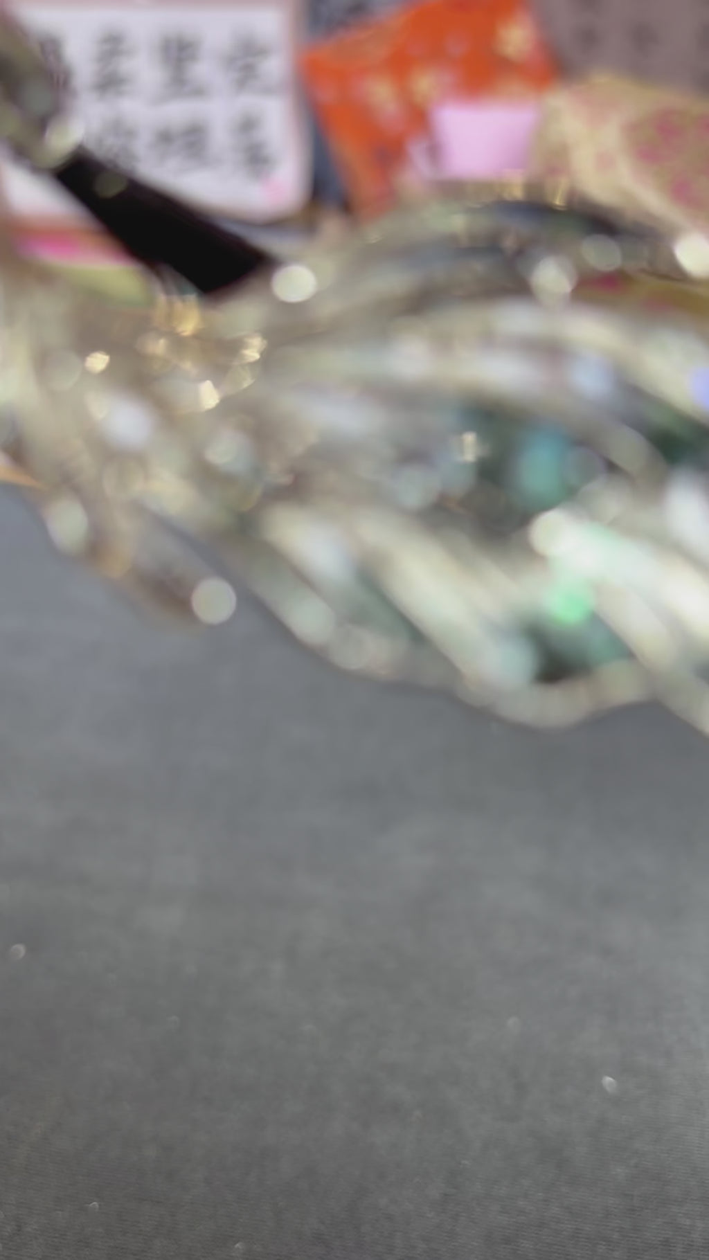 Stunning Koi Fish Brooch in Mother of Pearl and Nacre | Handcrafted Iridescent Artisan Jewelry